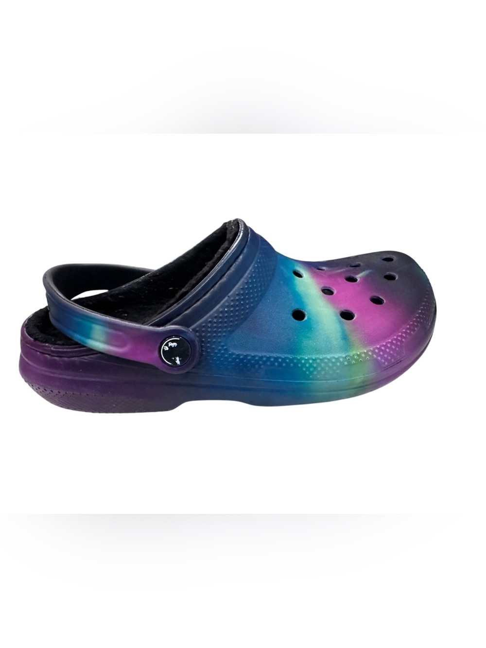 Crocs Unisex Classic Lined Out of This World Clogs Shoes Size Men 5 Women 7 - Picture 8 of 9